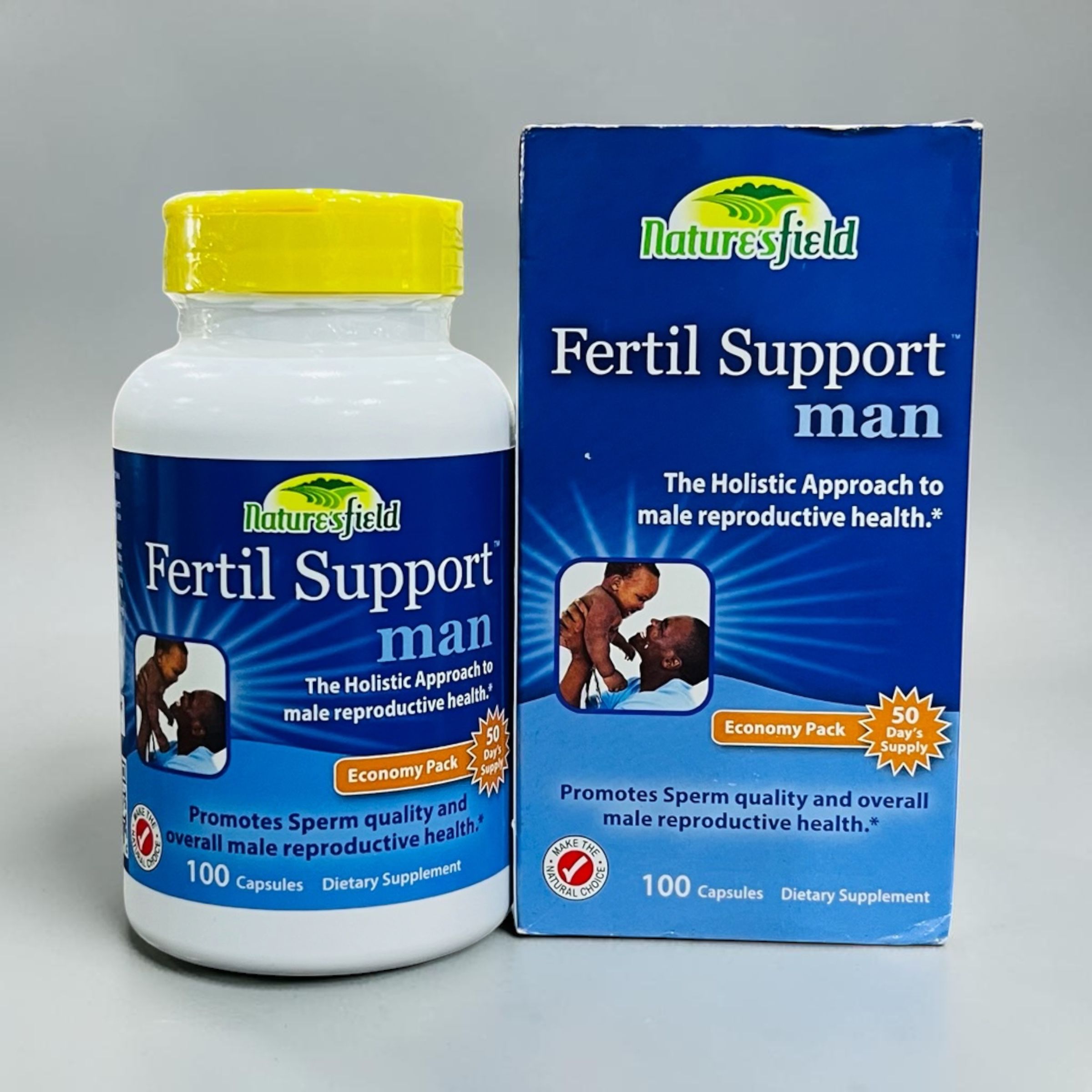 NATURES FIELD FERTIL SUPPORT MAN X100 CAPS